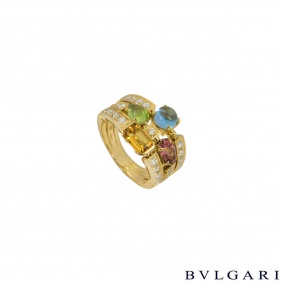 Bvlgari Yellow Gold Allegra Ring AN852171